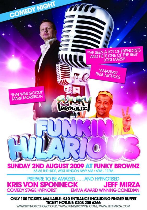 Hypnotist KVS | www.stagehypnosis.co.uk