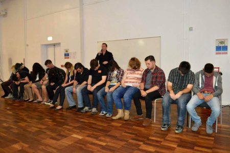 Stage hypnosis pictures by Stage Hypnotist Kris Anthony | HypnoticShow.co.uk