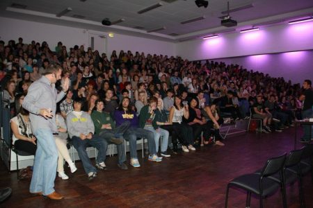Stage hypnosis pictures by Stage Hypnotist Kris Anthony | HypnoticShow.co.uk