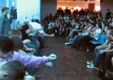 Stage hypnosis pictures by Stage Hypnotist Kris Anthony | HypnoticShow.co.uk