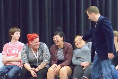 Stage hypnosis pictures by Stage Hypnotist Kris Anthony | HypnoticShow.co.uk